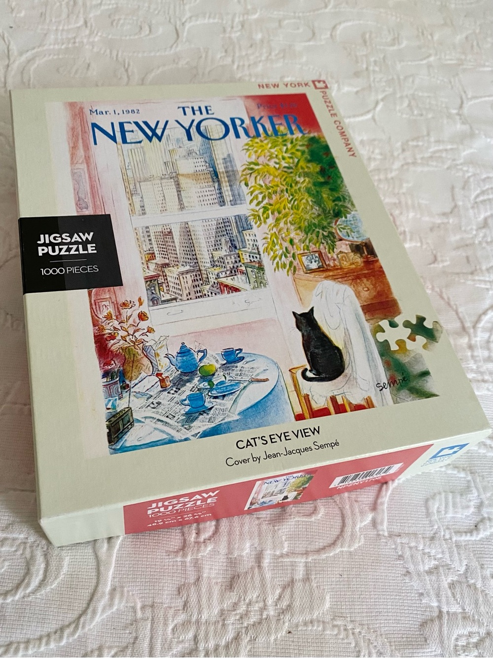The New Yorker Cat’s Eye View Puzzle Complete 1000 Piece - Picture 11 of 11